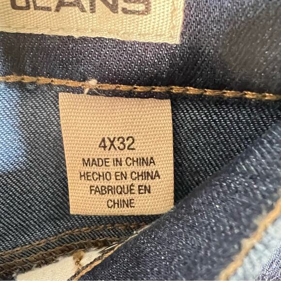 DKNY dark Wash mid rise skinny leg jeans size 32 B177 - Picture 2 of 5